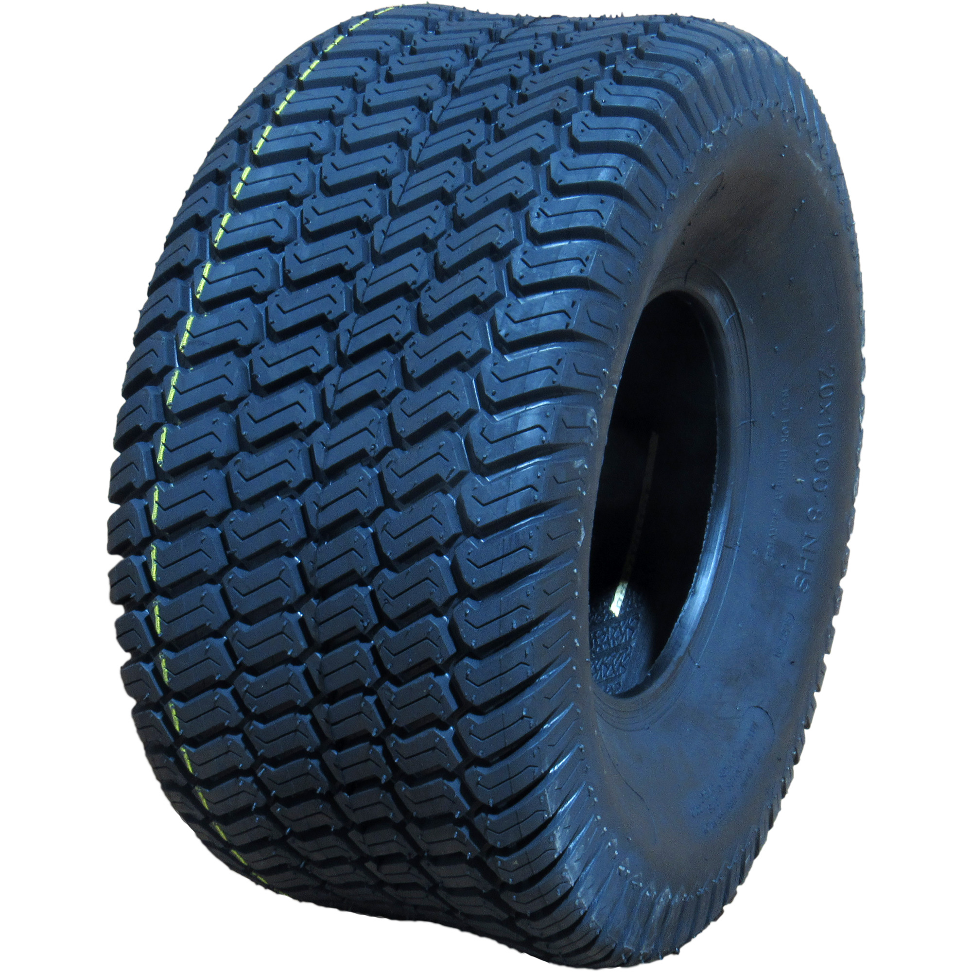 HI-RUN, Lawn Garden Tire, SU05 Turf, Tire Size 20X10.00-8 Load Range Rating A, Model# WD1034